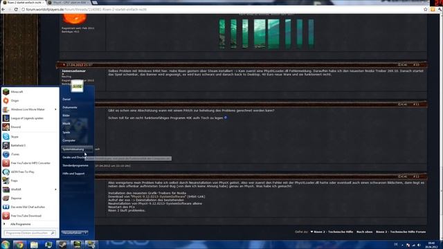 Let's Help: Risen 2 startet nicht/PhysX CPU смотреть онлайн