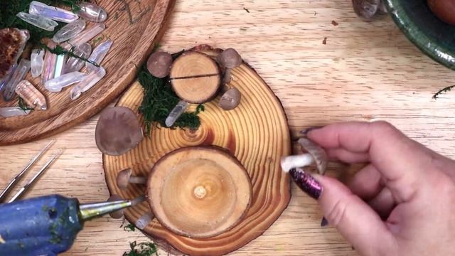 Mushrooms and Moss, Crafting Magical DIY Witchy Decor, Wild Forest Witch collab, Magical Crafting смотреть онлайн