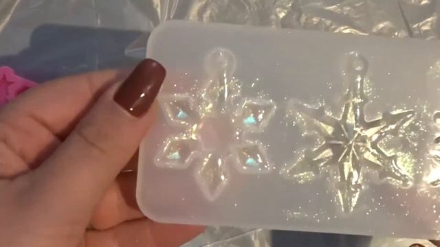 Make Christmas Decorations with Resin - How To / Watch me Resin смотреть онлайн