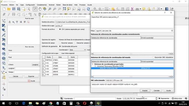 de EXCEL a GOOGLE EARTH - Subir Lista de Coordenadas utm смотреть онлайн