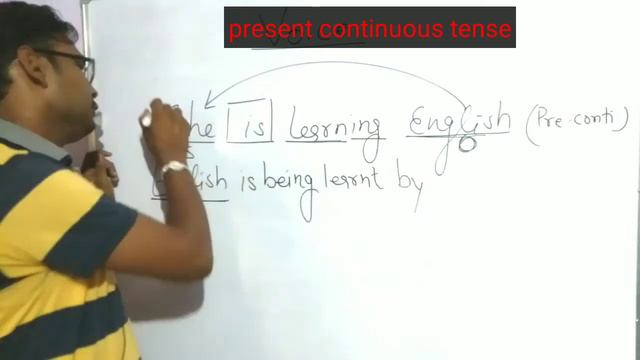 Continuous Tense के passive voice смотреть онлайн