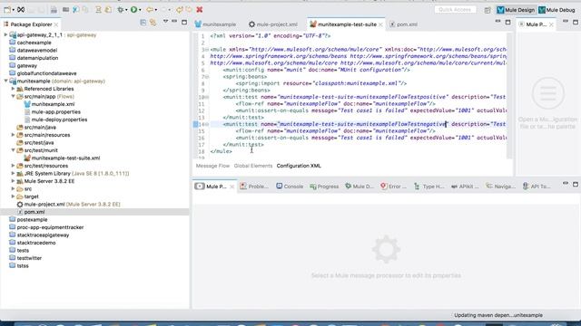 How to approach Mulesoft munit via Anypointstudio and maven Command line смотреть онлайн