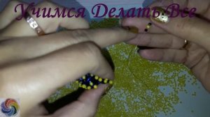 Серьги из бисера «Спираль»/Earrings from beads «Spiral»