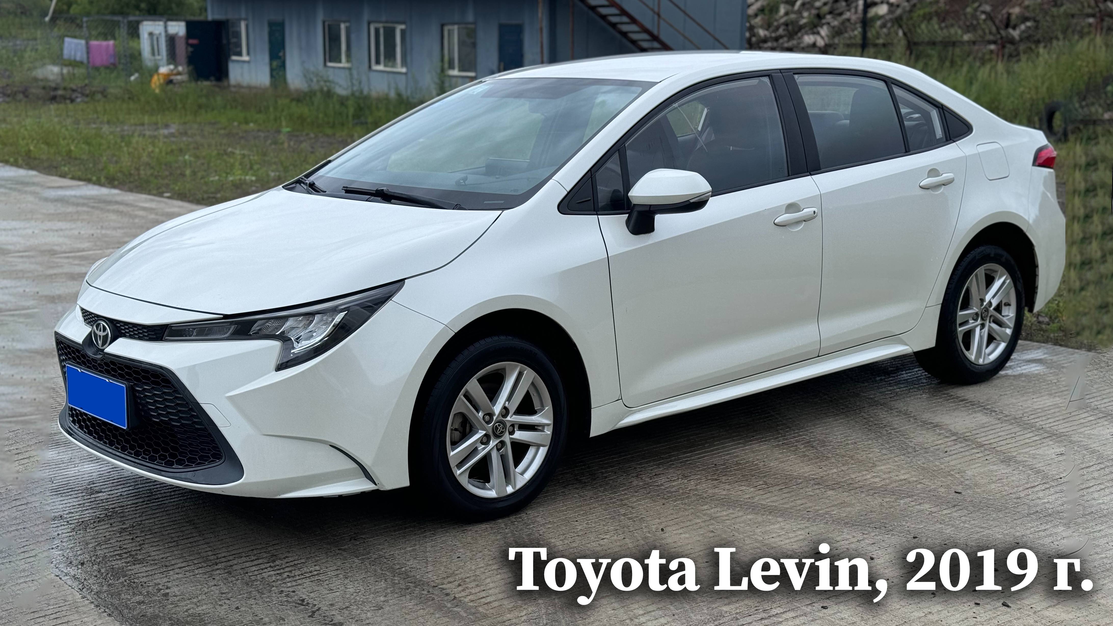 Toyota Levin, 2019 г.