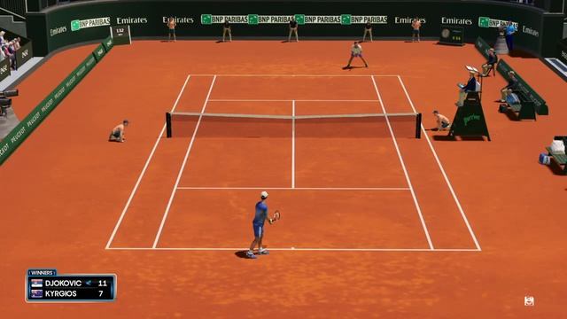 Novak Djokovic Vs. Nick Kyrgios - AO Tennis 2 (CUSTOM Djokovic Playface Creation)