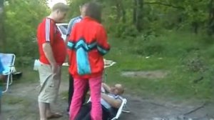 отдых на природе с друзьями