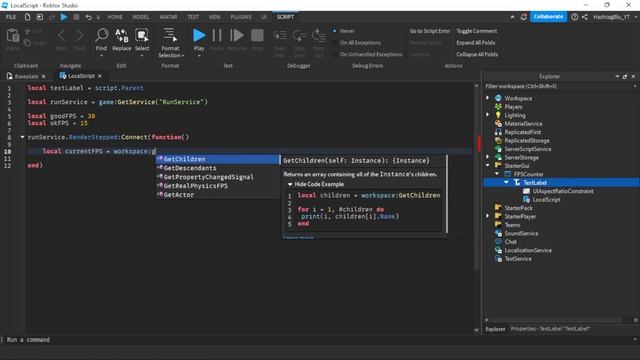 How To Make A FPS COUNTER (Roblox Studio) смотреть онлайн