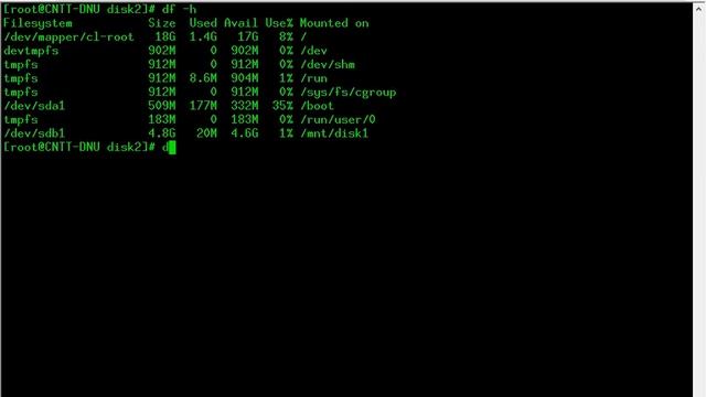 [Quản Trị Mạng và Bảo Mật] - Quản lý File và các phân vùng trong CentOS 7 смотреть онлайн