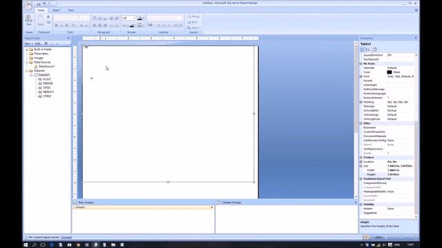 Report bulider - repeating text and data for employees(IBM DB2 datasource) смотреть онлайн