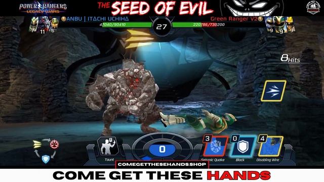 The Seed Of Evil | Villains Solo Raid Full Gameplay Pt.2 | Power Rangers Legacy Wars | November 202 смотреть онлайн