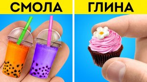 ЭПОКСИДНАЯ СМОЛА ИЛИ ПОЛИМЕРНАЯ ГЛИНА? || УКРАШЕНИЯ И МИНИ-ПОДЕЛКИ РУЧНОЙ РАБОТЫ