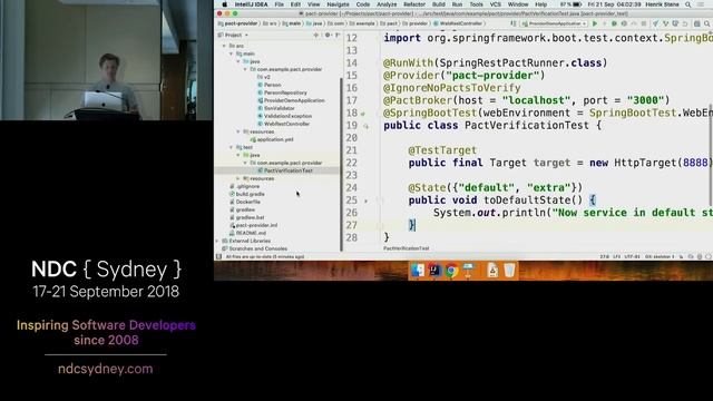 Deploy microservices confidently using Consumer Driven Contracts - Henrik Stene смотреть онлайн