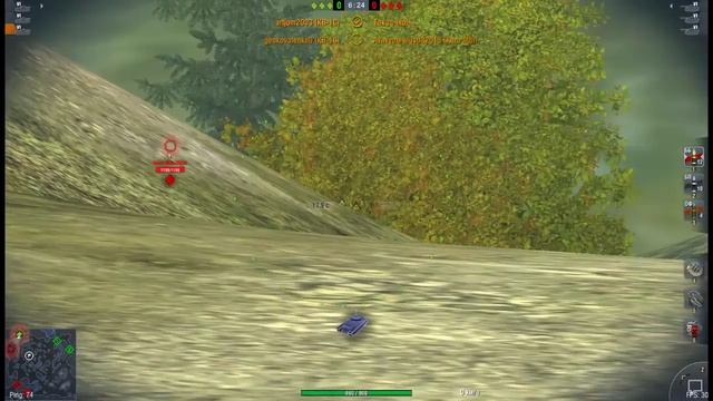 КВ-1С против KURO MORI MINE (раунд 2), серия из 3-х боёв. Кто сильнее в WoT Blitz? смотреть онлайн