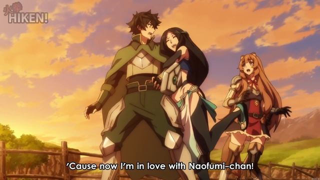 Raphtalia Gets Jealous of Naofumi When She Sees Sadeena Hug Him смотреть онлайн