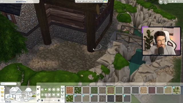 Let's Build THE WORLDS | Glimmerbrook | Wozwith House | Pt 2 смотреть онлайн