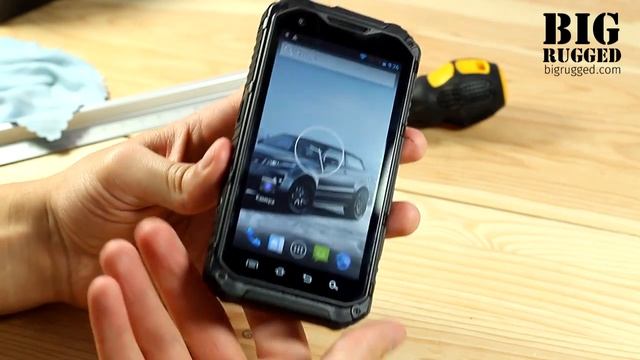 Land Rover A9 ultra rugged smartphone body review HD смотреть онлайн