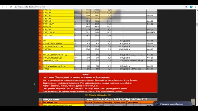 Обзор прайс-листа! смотреть онлайн