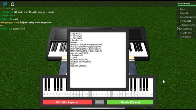 Megalovania Piano ROBLOX (Sheet in desc) смотреть онлайн