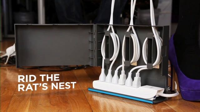 The Plug Hub Cable Management Station from Quirky смотреть онлайн
