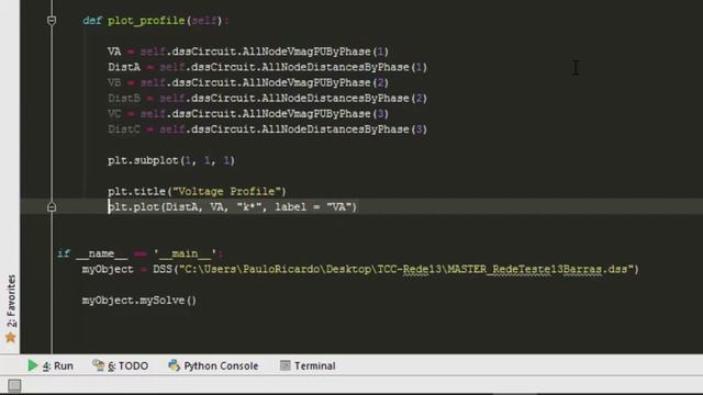 OpenDSS 15 - PYTHON: Perfil de Tensão смотреть онлайн