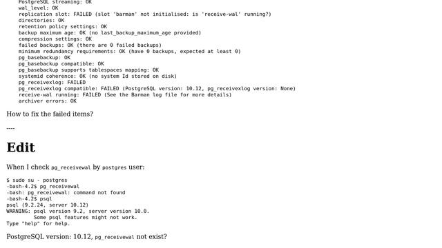 Databases: How to use barman to backup PostgreSQL database correctly? (2 Solutions!!) смотреть онлайн