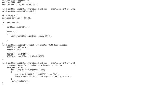 Electronics: Unsigned int values gives negative number above the halfway point of max byte value? смотреть онлайн