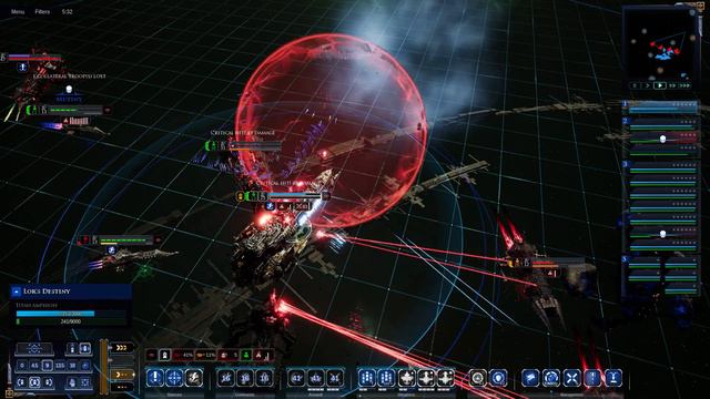 Imperial Navy vs Chaos - Skalgrim Mod - Massive Battle - Battlefleet Gothic Armada 2 смотреть онлайн