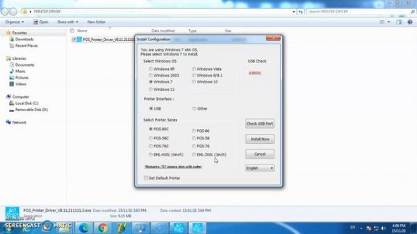 ZYWELL PRINTER DRIVER INSTALL & INTRODUCE