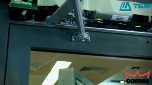 Монтаж автоматического привода DORMA (dormakaba) ED100 на распашную дверь
