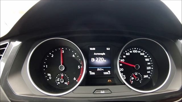 2016 VW Tiguan 2.0 TDI 190 PS 0-100 Km/h 4MOTION DSG7 Acceleration