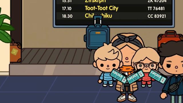 Улетаем в Америку 😮#токабока смотреть онлайн