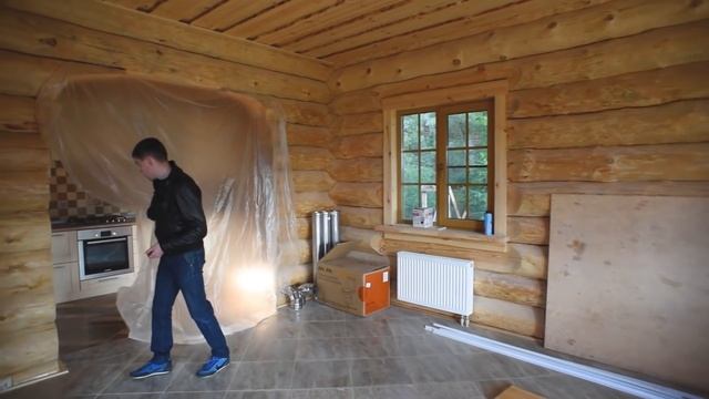 СКАЗКА, а не дом! РУБЛЕННЫЙ дом "ПОД КЛЮЧ" как он выглядит? Дом из бревна. смотреть онлайн