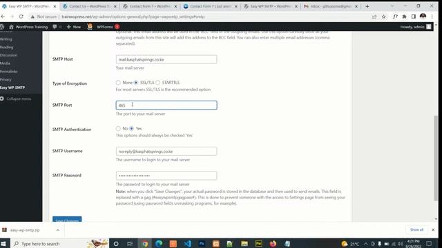 How to Fix Contact Form 7 Not Sending Email | There Was an Error Trying to Send Your Message. смотреть онлайн