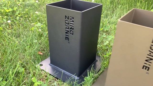 Крепежи UNO для сборки беседок от MIROZDANIE в цвете графит, мох и латте смотреть онлайн