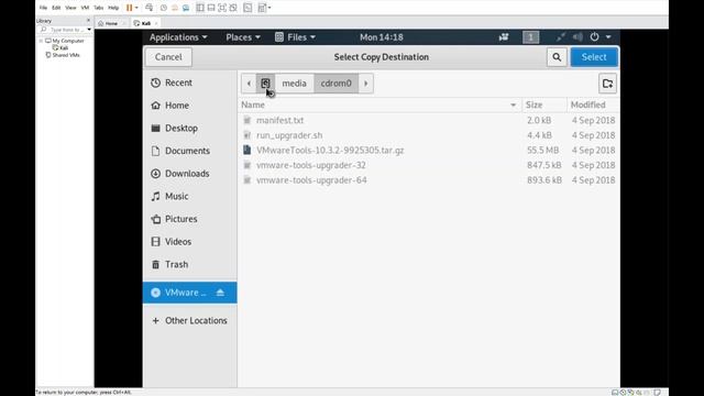 Install VMWARE TOOLS on Kali Linux смотреть онлайн