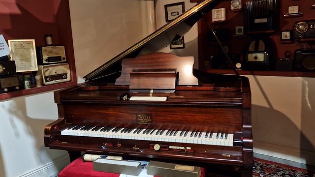 Weber Duo-Art reproducing piano смотреть онлайн