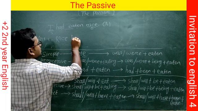The Passive | plus two second year English grammar | 2nd year english | nihar ranjan nanda | смотреть онлайн