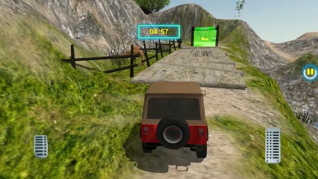 Offroad Jeep Driving 4x4 Hill Adventure Driver 3D Car Gameplay | Hannu Games смотреть онлайн