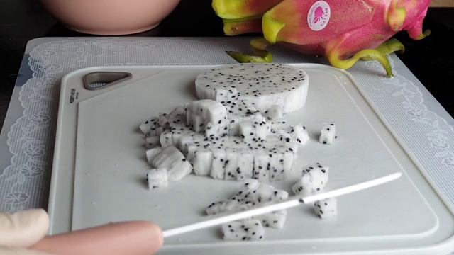 ?[용과. Dragon fruit. pitaya.] 자르는 소리 cutting chopping ASMR ? смотреть онлайн