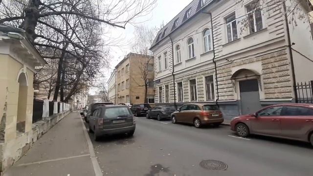 Москва. Прогулка по Гранатному переулку смотреть онлайн