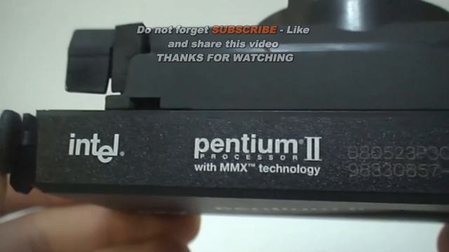 CPU Intel Pentium II 300 MHz SL2YK Socket Slot 1 - Small Review смотреть онлайн