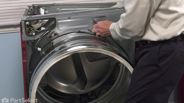 LG Dryer Repair - How to Replace the Drum (LG # 3045EL1002S) смотреть онлайн