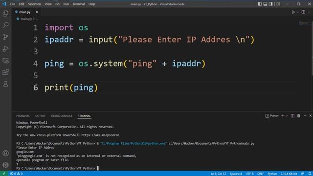 How To Create a Ping Script in Python || Python Ping Script | Citi Solution смотреть онлайн