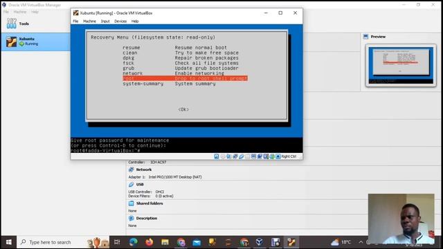 How to reset VM VirtualBox Password смотреть онлайн