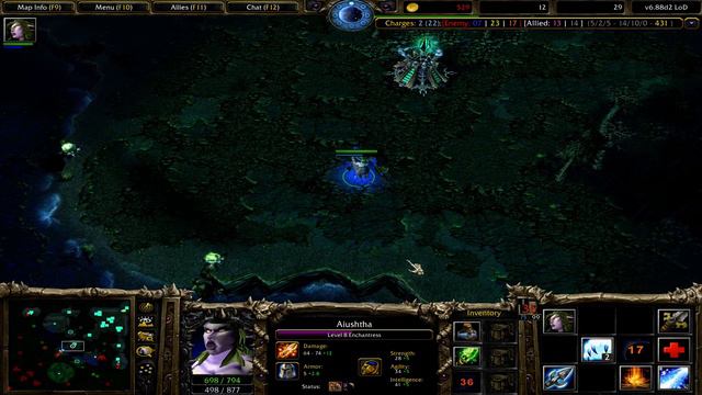 Warcraft III DOTA LOD NOOB PLAYER смотреть онлайн