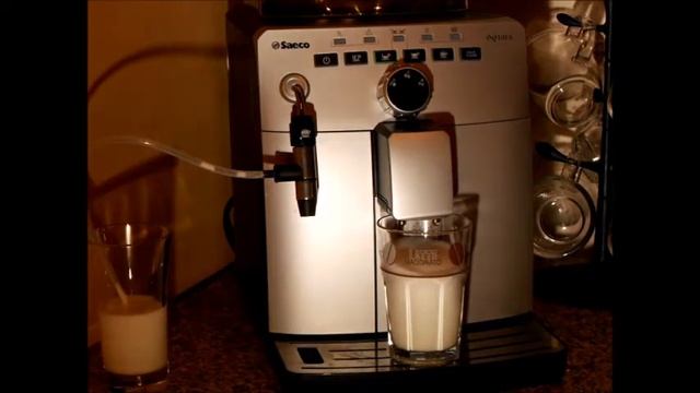 SAECO Intuita * TEST-Video * Latte Macciatto смотреть онлайн