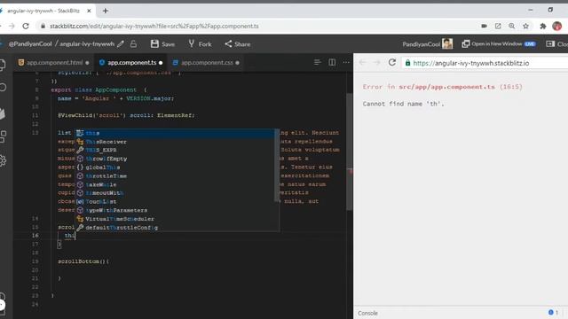 Angular Scroll to Top functionality смотреть онлайн