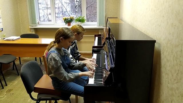 В. Сапожников. Путешествие в небеса исп. Таисия и Софья Ходневич 10 и 13 лет