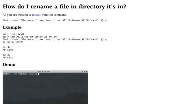 Rename file in directory it is found смотреть онлайн