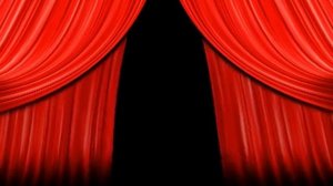 Футаж - открытие занавеса